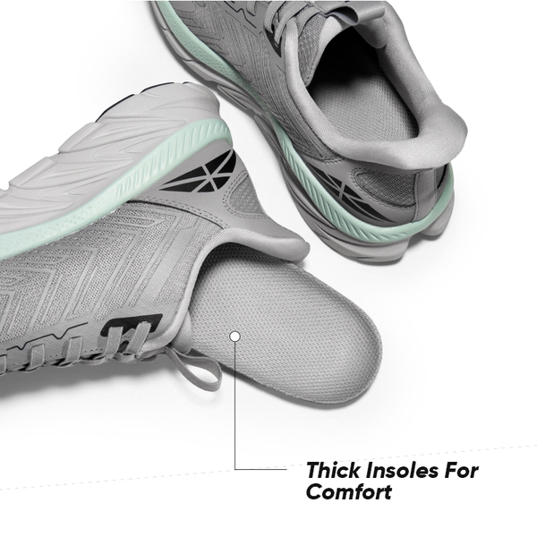 [ALLSWIFIT 2.0] Women's Comfortable Walking Sneakers - GREY - 4